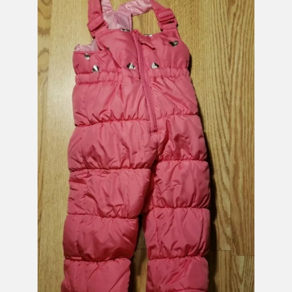 Weatherproof Girls Winter Snow Overalls / Bibs Size: 18 Months